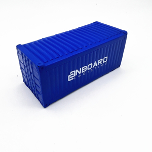 Sinh Thái Thân Thiện Màu Xanh Tùy Chỉnh PU Foam <span class=keywords><strong>Container</strong></span> Shape Antistress Đồ Chơi - Product Image 5
