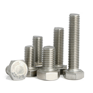 Ốc vít tùy chỉnh và ốc vít Hex bu lông và ốc vít SS304 thép vít ISO ASTM ngắn chủ đề Hex bu lông - Product Image 2