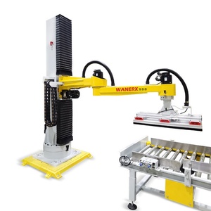 Robot de palettisation automatique robuste de 100 kg pour l'emballage des boissons et des aliments, système de superposition en colonne à haute productivité - Product Image 3