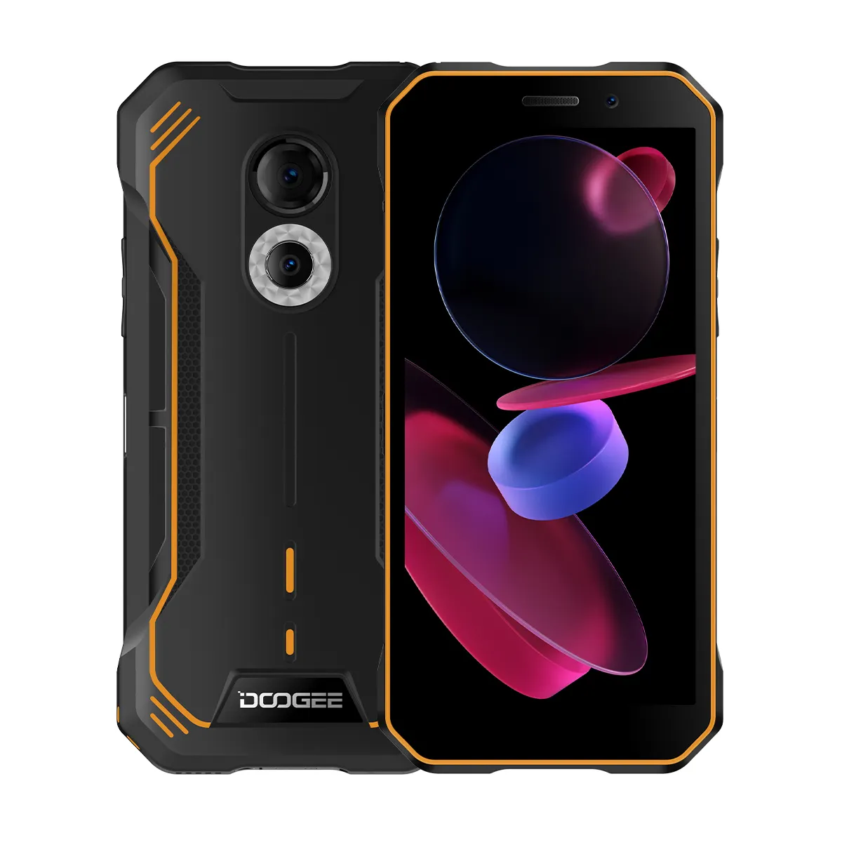 Cheap Doogee S51 Rugged Smart mobile phone 6.0" 5180mAh 4GB+64GB Android 12 Night Vision Camera Waterproof Dustproof Shockproof