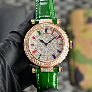 Latest Design Full Diamond <b>Watch</b> Stainless Steel Case Round <b>Watch</b> Sapphire Mirror <b>Watch</b> for Men - Product Image 2
