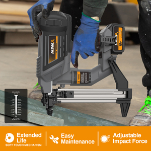 Pistola de clavos para concreto <span class=keywords><strong>Numax</strong></span> de 40 mm de alta resistencia, inalámbrica, alimentada por batería de 18 V, directamente de fábrica, para concreto y acero. - Product Image 5