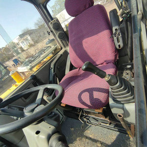 Mini 6ton Hyundai 60w-7 Used hydraulic wheel excavators 60w-9 diggers <b>Second</b>-<b>hand</b> construction machinery - Product Image 6