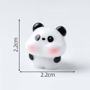 Adorables petits éléphants, cochons, lapins, chiens et autres petits animaux, accessoires de décoration DIY pour voiture et bureau - Product Image 5