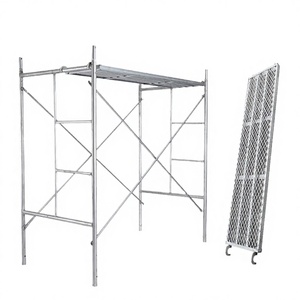 Plateforme d'échafaudage pliable pour cadre de porte de chantier industriel spécial, haute capacité de charge, résistante à la corrosion - Product Image 1