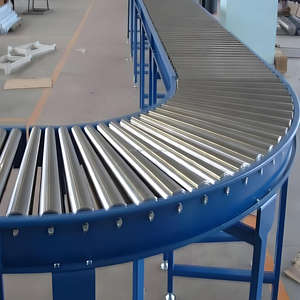 สายพานลำเลียงแบบลูกกลิ้งยืดหยุ่นแบบขยายได้สำหรับการขนถ่ายภาชนะ - Product Image 3