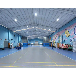 Cancha de Voleibol Interior Multiusos con Estructura de Acero - Instalación Versátil para Escuelas y Comunidades, Diseño Ecológico y Sostenible - Product Image 6
