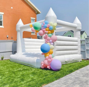 Gonfiabile bianco da 13 piedi per eventi, <span class=keywords><strong>castello</strong></span> gonfiabile di alta qualità per matrimoni, casa gonfiabile per adulti, miglior fornitore - Product Image 4