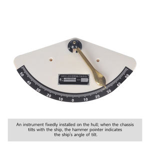 Clinomètre marin pour navires, bateaux, yachts, camping-cars, inclinomètre <span class=keywords><strong>de</strong></span> niveau, instrument <span class=keywords><strong>de</strong></span> <span class=keywords><strong>mesure</strong></span> d'angle - Product Image 3