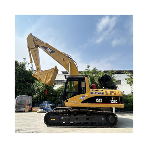 รถขุดไฮดรอลิก Caterpillar CAT 325C มือสอง ขนาด 25 ตัน สำหรับงานก่อสร้างขนาดใหญ่ พร้อมมอเตอร์มือสอง - Product Image 1