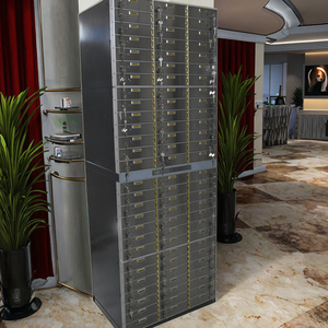 Cao cấp Key-Lock khách sạn lưu trữ của khách hộp Kho Bạc an toàn tiền gửi hộp cho nhà an toàn vật có giá trị lưu trữ - Product Image 5