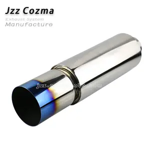 JZZ cozma factory price stainless steel cars exhaust muffler pipe