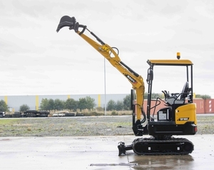 Mini-excavatrice polyvalente de 1,6 tonne SY18C avec raccordement auxiliaire pour marteau hydraulique, tarière et pince, haute efficacité pour la construction - Product Image 6