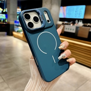 เคสกันกระแทกพร้อมขาตั้งเลนส์กล้องสำหรับ iPhone 17 16 15 14 13 12 11 Pro Max รองรับการชาร์จไร้สายแบบแม่เหล็ก - Product Image 6