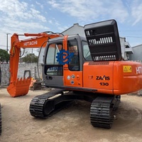 Excavadora Hidráulica de Cadenas Hitachi ZX130 de Segunda Mano con Rendimiento Excepcional, una Excavadora Eficiente y Confiable