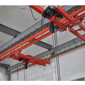 Pabrik profesional 2 ton jenis jembatan fleksibel cahaya derek stasiun kerja portal fleksibel cahaya derek