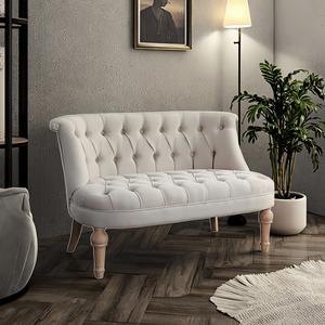 Modern Elegant <strong>UK</strong> Oak <strong>Velvet</strong> Bench <strong>Chair</strong> Simple Comfortable Home <strong>Office</strong> Lounge Apartment Villa Dining Bar Outdoor Kitchen Use - Product Image 1