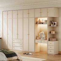Armoire au design minimaliste et arqué : Solution moderne de luxe léger pour la maison