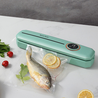 Mini machine automatique électrique de scellage sous vide pour aliments scellage et emballage de sacs en plastique pour le ménage et le camping-car pour les aliments et les ingrédients