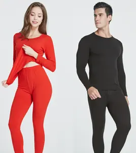winter lightweight mens O-neck slimming body Long johns Thermal t-shirt thermal pants wear to keep warm