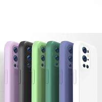 Pour Oneplus 8 Pro coque de téléphone en Silicone liquide TPU mat et doux résistant aux rayures pour OnePlus 9Pro 8T 9R