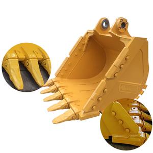 Cucharón de Roca para Excavadora Q345, Q460, Nm400, Wh60 de Fabricante Chino - Product Image 2