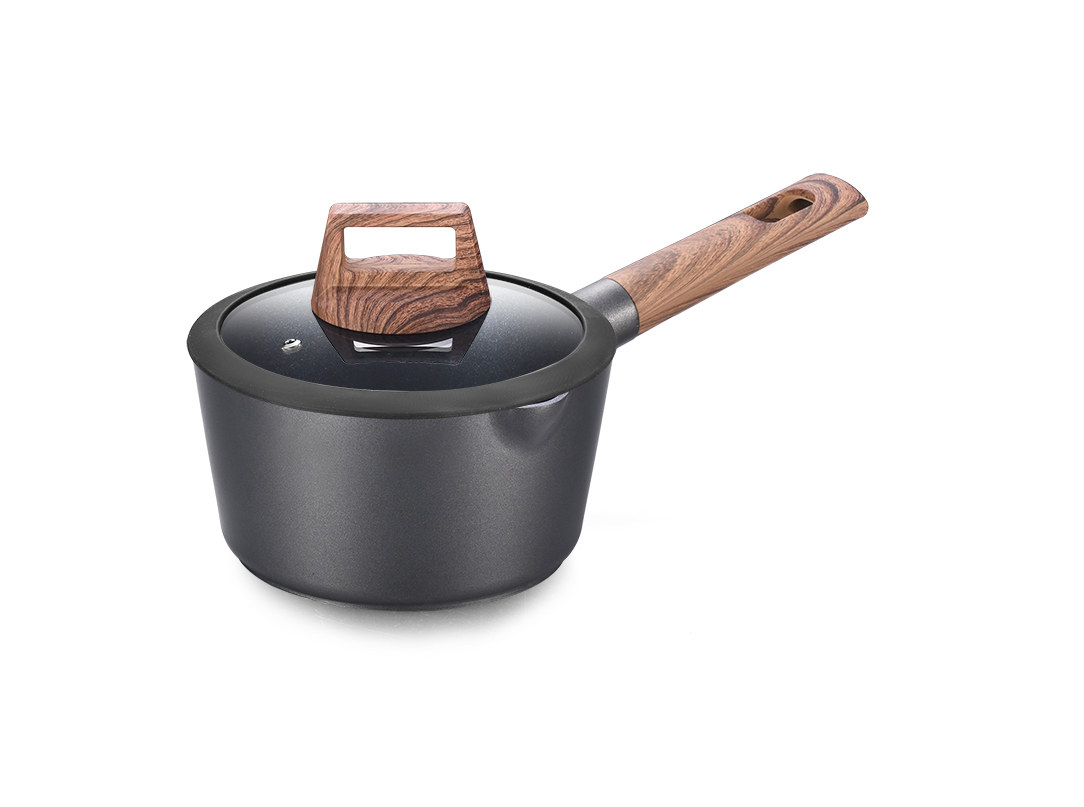 High Quality Kitchen Custom logo Non Stick Pots Pan Set Casserole Aluminium Saucepan Cookware Sets of Cooking Pots · image 3