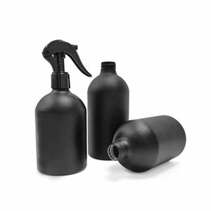 Flacon pulvérisateur de <span class=keywords><strong>parfum</strong></span> cosmétique 60ml 100ml 120ml 150ml Noir mat Portable Rechargeable Flacon atomiseur en aluminium - Product Image 2