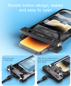 Bolsas transparentes impermeables para teléfono móvil, tamaño Universal de PVC, impermeables, personalizables - Product Image 4