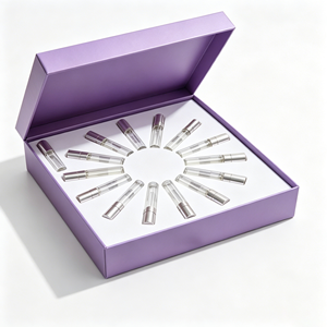 Mini Perfume Empty <b>box</b> for 1ML 1.5ML 2ML 3ML Vials Perfume <b>Bottle</b> with Custom logo and Paper Card <b>Box</b> for Fragrance - Product Image 1