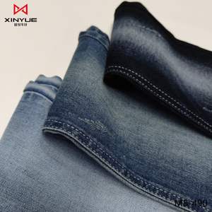 8 + 8*12 tela vaquera elástica tejida azul + 95/2/3 algodón/poliéster/Spandex 8 + 8*12 tela vaquera elástica tejida azul - Product Image 1