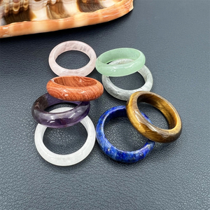 Hot Sale Reiki Gemstone <strong>Labradorite</strong> Band <strong>Ring</strong> Natural Stones <strong>Rings</strong> Energy Healing Rose Quartz Lapis Lazuli Crystal Men <strong>Rings</strong> - Product Image 4
