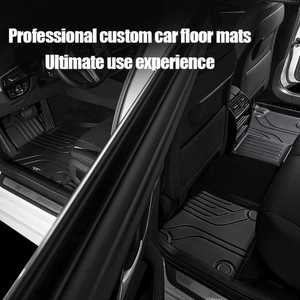 Tapis de sol de voiture TPE 5D durable et facile à nettoyer, tapis de sol de voiture avec logo pour <span class=keywords><strong>Toyota</strong></span> <span class=keywords><strong>CHR</strong></span> - Product Image 2