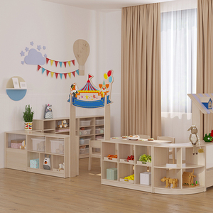 Juego de Mesa, Silla y Armario de Plástico Resistente y Ecológico para Niños, Muebles para Guardería, Jardín de Infancia y Preescolar - Product Image 3