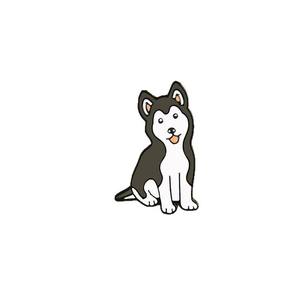 Alfileres metálicos de animales de dibujos animados personalizados de fábrica de China, alfileres de solapa de gato <span class=keywords><strong>Husky</strong></span> de nutria de moda <span class=keywords><strong>para</strong></span> abrigo, sombrero, bolso, Decoración, regalo, alfileres de Boutique - Product Image 3