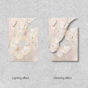 Double couche de sablage fait à la main <span class=keywords><strong>Peinture</strong></span> décorative pour la maison <span class=keywords><strong>Peinture</strong></span> de fond de couloir de <span class=keywords><strong>salon</strong></span> <span class=keywords><strong>Peinture</strong></span> décorative à LED - Product Image 6