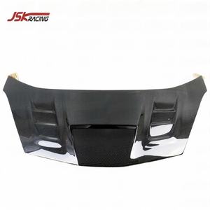 Capot en Fibre de Carbone Style JSK-1 2009-2013 pour HONDA FIT <span class=keywords><strong>JAZZ</strong></span> - Product Image 1