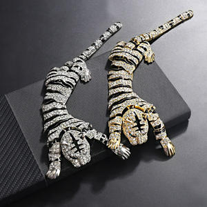 Weiman Douyin y Kuaishou Bestsellers de transmisión en vivo: Comercio exterior exagerado estilo europeo americano Original Tiger <span class=keywords><strong>Broo</strong></span> - Product Image 2