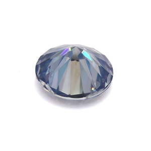 Moissanite สีเขียวเข้มสังเคราะห์ทรงกลมหลวม6.5มม. 1ct เพชรโมอิสแบบหลวมสุกใส - Product Image 4