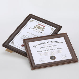 フォトフレーム壁と卓上ディスプレイプラスチックウッドPS紙素材タイプ写真フレーム - Product Image 3