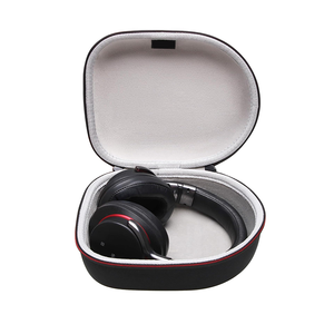 Étui rigide en EVA pour casque supra-auriculaire, antichoc et étanche, pour le rangement des câbles de casques sans fil à réduction de bruit, idéal pour les voyages et le transport quotidien - Product Image 1