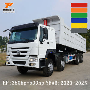 Camión Volquete Sin0Truck H0W0 Blanco 8x4 Nuevo y Reacondicionado para Transporte Minero, Buen Precio <span class=keywords><strong>en</strong></span> Oferta - Product Image 1