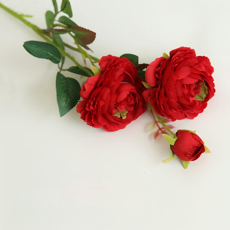 Bright red
