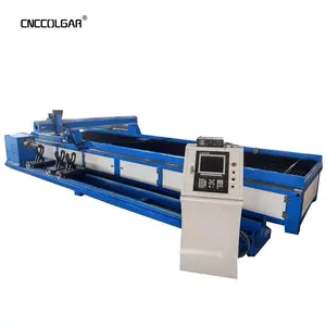 CNCColgar plasma folha metal corte máquina cnc plasma corte tabela para venda