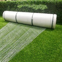 Filet de paillage agricole rond en HDPE vierge 100% stabilisé aux UV, résistant aux déchirures, pour ensilage et ensilage de paille