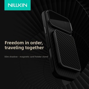 Portefeuille magnétique <span class=keywords><strong>Nillkin</strong></span> Fibermate en fibre d'aramide avec support pour cartes pour <span class=keywords><strong>iPhone</strong></span> 17 16 15 <span class=keywords><strong>14</strong></span> <span class=keywords><strong>Pro</strong></span> Max et Samsung S26 25 24 Ultra - Product Image 2