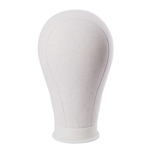 Maniquí de Cabeza de Lona Hermoso al por Mayor para Exhibición de Sombreros, Salón de Belleza, Barbería, Prácticas de Maquillaje, Pelucas y Gorros - Product Image 1