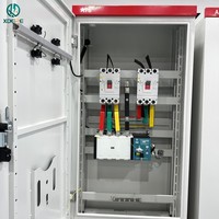 Tableau de commande ATS double alimentation 400A, armoire électrique personnalisée, système de commutation modulaire pour usage commercial