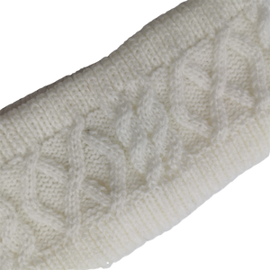 Fascia invernale in peluche a doppio stile europeo americano a maglia ornamento per capelli pattinatore <span class=keywords><strong>donna</strong></span> caldo per le <span class=keywords><strong>gambe</strong></span> - Product Image 5