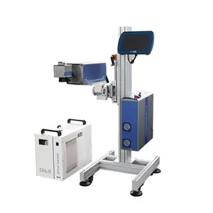 Oscarlaser UV Flying Laser Marking Machine 3W 5W 10W Laser Marker for Glass Ceramics Acrylic